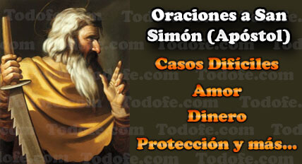 Principales Oraciones a San Simón Apóstol