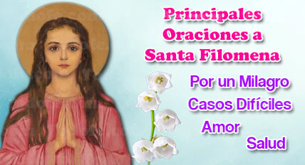 Principales Oraciones a Santa Filomena