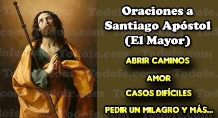 Principales Oraciones a Santiago Apóstol