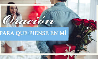 oracion para que piense en mi y me extrañe