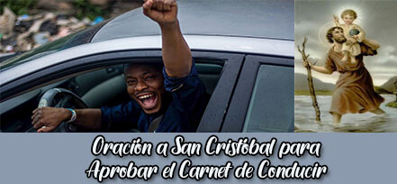 Oración a San Cristóbal para Aprobar el Carnet de Conducir