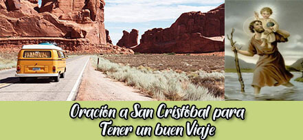 Oración Corta a San Cristóbal para tener un buen viaje