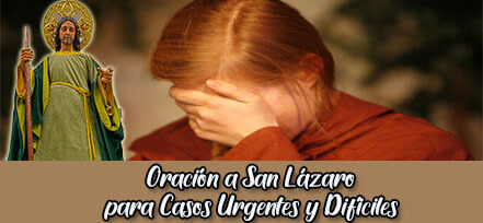 Oración a San Lázaro para Casos Urgentes y Difíciles