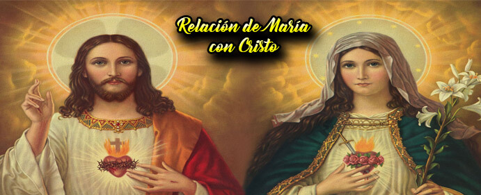 Relación de la Virgen María con Cristo